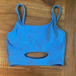 Five Dancewear Airbrush Flex Tank YL Electric Blue